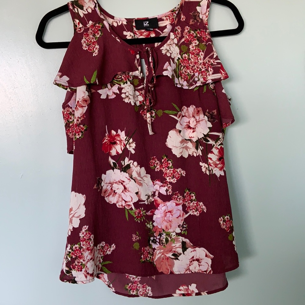 Maroon blouse (Small)
